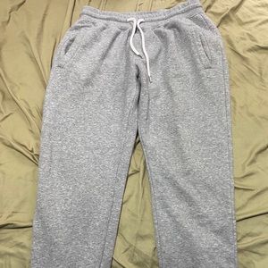 grey joggers
